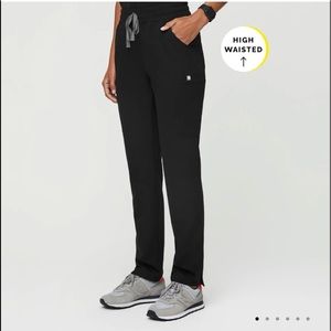 Figs high waisted slim scrubs